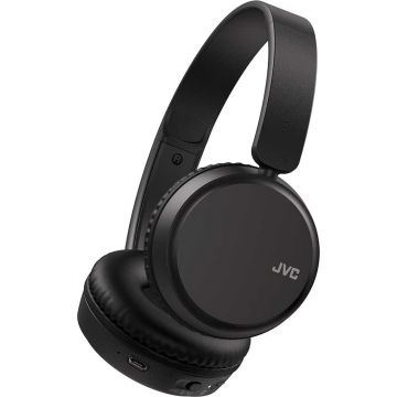 Casti On-Ear JVC HA-S36W-B-U, Wireless, Bluetooth, Negru Casti On-Ear JVC HA-S36W-B-U, Wireless, Bluetooth, Negru