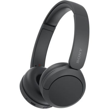 Casti On-Ear Sony WH-CH520B, Wireless, Bluetooth, Microfon, Negru