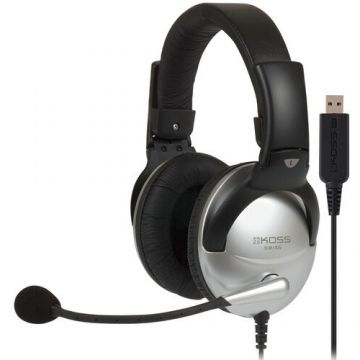 Casti Over-Ear SB45 USB Silver / Black