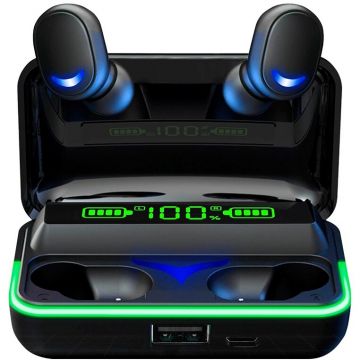 Casti SN-EL10 TWS Bluetooth 5.0 Negru