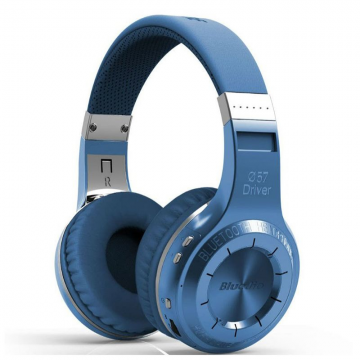 Casti Wireless Bluedio HT, Bluetooth, Stereo, Microfon, Raspuns apeluri, Pliabile, Aux Albastru