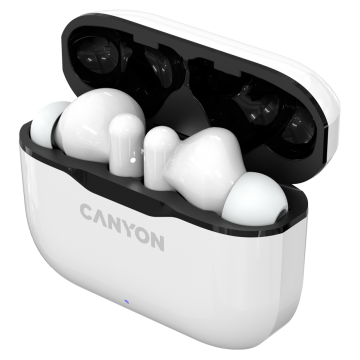 Casti Wireless TWS-3 White Casti Wireless TWS-3 White