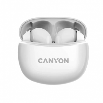 Casti TWS-5 Wireless Alb
