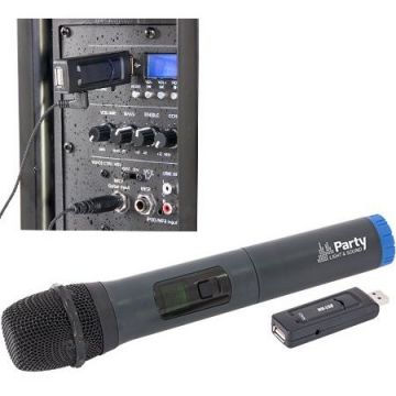 Microfon Wireless Modul Usb Negru