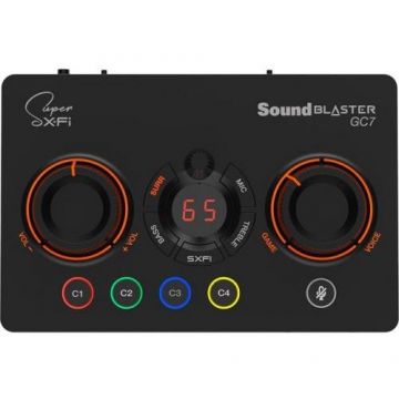 Placa de sunet Sound Blaster GC7 USB Black