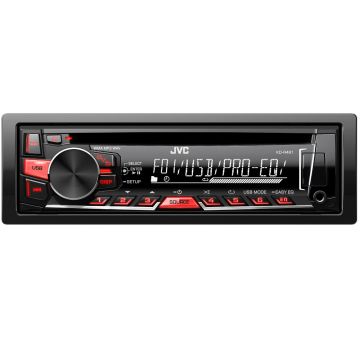 Radio CD auto JVC KD-R461, 4x50W, USB, AUX
