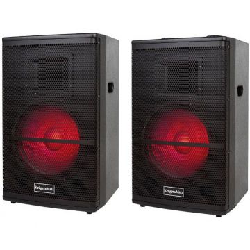 Set Boxe KM0545 Stage One 2x150W Bluetooth Radio FM Negru