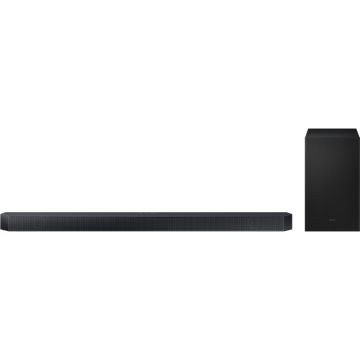 Soundbar Samsung HW-Q700C/EN, 3.1.2, 320W, Dolby Atmos, Subwoofer Wireless, Negru