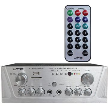 Amplificator ATM2000 2x 50W Silver Amplificator ATM2000 2x 50W Silver
