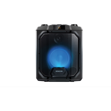 Boxa Portabila BT Party 50W Lumini Led Bluetooth Audio 4.2 Usb Negru
