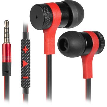 Casti Arrow Negru / Rosu