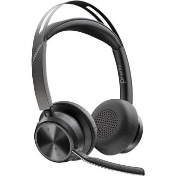 Casti Audio 213726-01 Voyager Focus 2 USB A WW Bluetooth Negru