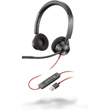 Casti Blackwire 3320 USB-A Black Casti Blackwire 3320 USB-A Black