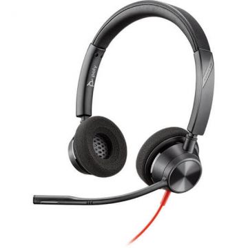 Casti Blackwire 3320 USB-C Black Casti Blackwire 3320 USB-C Black
