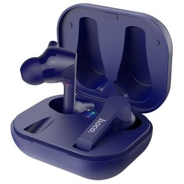 Casti Bluetooth ES34 Pleasure True Wireless Albastru