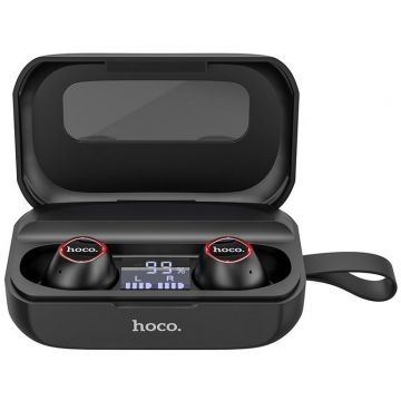 Casti Bluetooth ES37 Treasure True Wireless Negru
