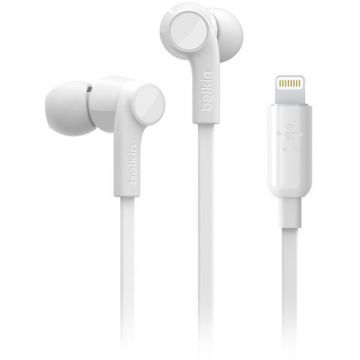 Casti Cu Microfon RockStar Lightning Alb
