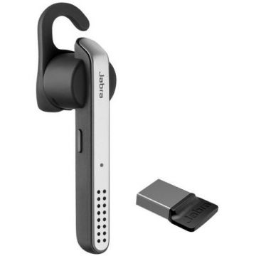 Casti Bluetooth Stealth UC MS Black Silver Casti Bluetooth Stealth UC MS Black Silver