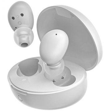 Casti T16 Bluetooth Alb