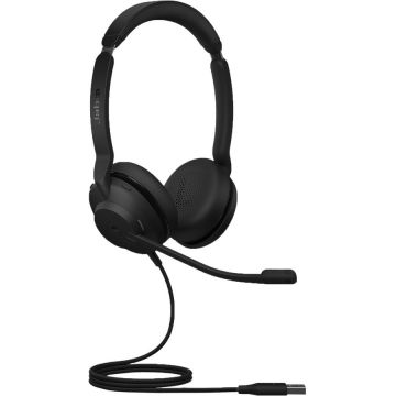 Casti Evolve2 30 MS Stereo Black Casti Evolve2 30 MS Stereo Black