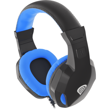 Casti Gaming Argon 100 Black Blue Casti Gaming Argon 100 Black Blue