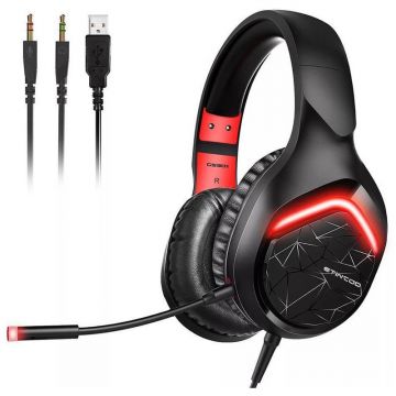 Casti gaming GS301 Black