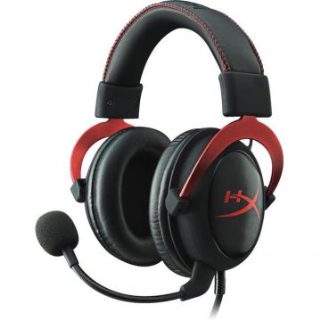 Casti gaming HyperX Cloud II Red