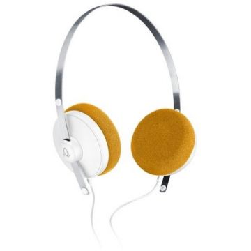 Casti HEADBREVOLVERW Revolver White