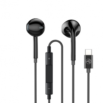 Casti in-ear Basic Urbs Type-C Black