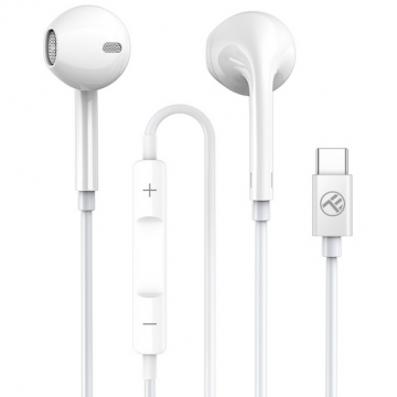 Casti in-ear Basic Urbs Type-C White