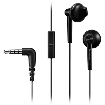 Casti In-ear RP-TCM55E-K  Microfon 1.2m Negru