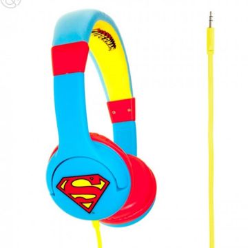 Casti pentru copii Superman Junior Casti pentru copii Superman Junior
