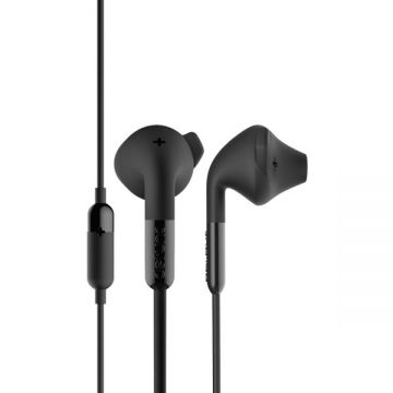Casti Plus Hybrid Negru