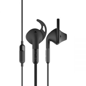 Casti Plus Sport Negru