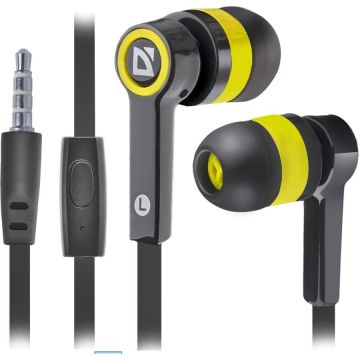 Casti Pulse 420 Negru / Galben
