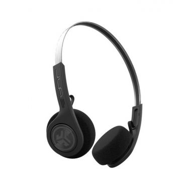 Casti Rewind Wireless Retro Headphones Black