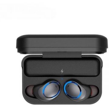Casti Wireless MG-AWET3-02 TWS True Wireless cu Dock Negru