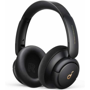 Casti Wireless Over-Ear Soundcore Life Tune Hybrid Active Noise Cancelling Deep Bass MultiPoint Negru