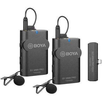Set Lavaliera Wireless BY-WM4 Pro-K6 Black Set Lavaliera Wireless BY-WM4 Pro-K6 Black