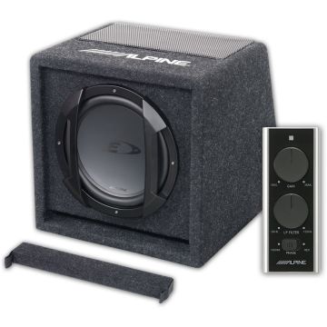 Subwoofer Auto Amplificat SWE-815 100W RMS 8 inch 20 cm