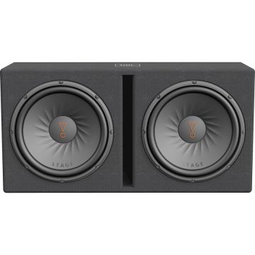 Subwoofer in Incinta Dubla 12inch STAGE 1200D 1000W Gri