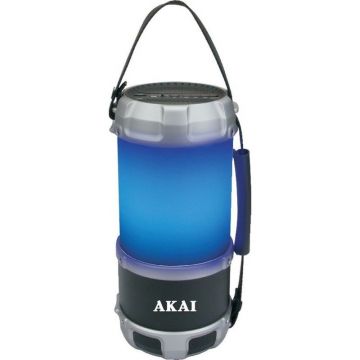 Boxa activa portabila ABTS-S38 Lights Negru / Argintiu