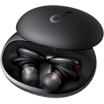 Casti Anker In-Ear, Soundcore Liberty 3 Pro, True Wireless, Noise Cancelling, Multipoint, Hi-Res, Black