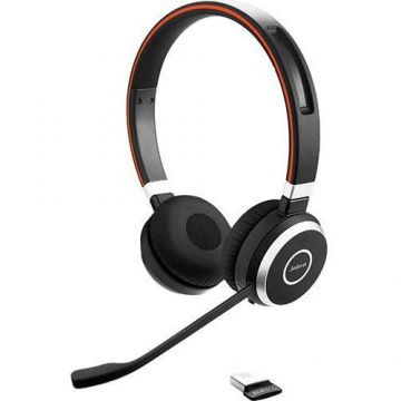 Casti Evolve 65 MS Stereo Black Casti Evolve 65 MS Stereo Black