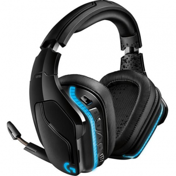 Casti Gaming G935 7.1 Surround Sound LightSync Wireless