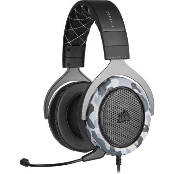 Casti Gaming HS60 HAPTIC USB Lungime Cablu 1.8m Negru/Gri Casti Gaming HS60 HAPTIC USB Lungime Cablu 1.8m Negru/Gri