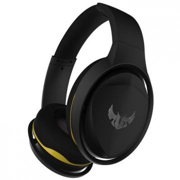 Casti Gaming TUF H5 Sunet Surround 7.1 Cupe Ajustabile Microfon Dual Negru Casti Gaming TUF H5 Sunet Surround 7.1 Cupe Ajustabile Microfon Dual Negru