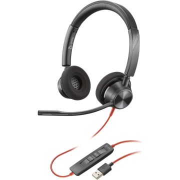 Casti Plantronics Office/Call Center, Blackwire 3320 UC USB-A Casti Plantronics Office/Call Center, Blackwire 3320 UC USB-A