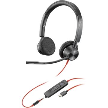 Casti Plantronics Office/Call Center, Blackwire 3325 UC, Microsoft, USB-C Casti Plantronics Office/Call Center, Blackwire 3325 UC, Microsoft, USB-C