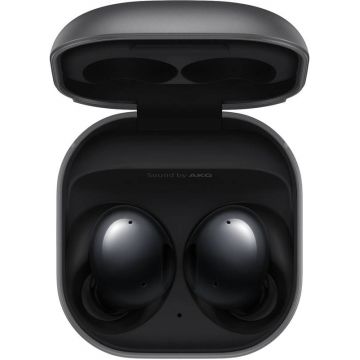 Casti Samsung Galaxy Buds 2, Active Noise Cancellation, sistem cu 3 microfoane, Grey, Premium Sound by AKG Harman